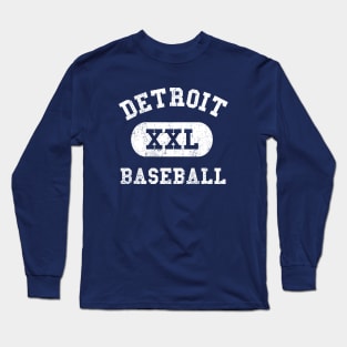 Detroit Baseball III Long Sleeve T-Shirt